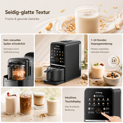 O.Young K7 Plant Milk Maker with Self-Cleaning Function