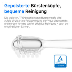 [B-Ware] Laifen Wave Zahnbürste Aluminum Geschenke-Set