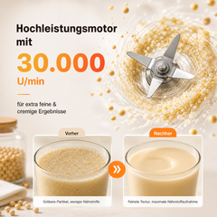 O.Young K7 Plant Milk Maker with Self-Cleaning Function