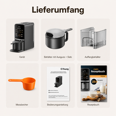 O.Young K7 Plant Milk Maker with Self-Cleaning Function