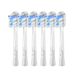 Laifen Wave Zahnbürstenköpfe 6er-Pack – für Laifen Zahnbürsten