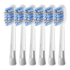 Laifen Pro Whitening Ersatzbürstenköpfe, 6er-Pack, harte Borsten, für alle Laifen-Modelle